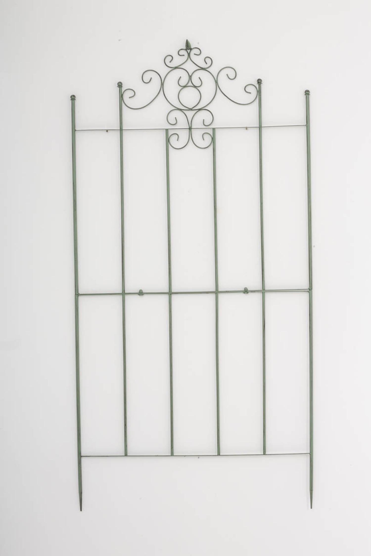 RANKGITTER Paul antik-grün - Grün, Metall (85.5/170/2cm) - TPFGarden