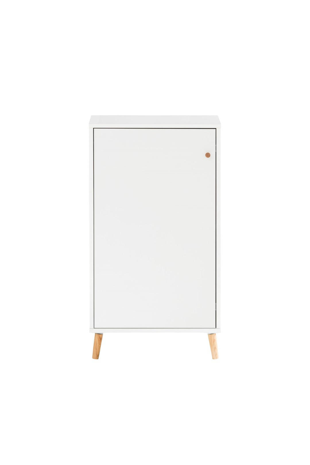 AKTENSCHRANK Jaguar Small 92,6x51x41 cm 2 Fächern & 1 Flügeltür Weiß - Weiß, Holz (51/92.6/41cm) - PROREGAL