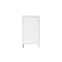 AKTENSCHRANK Jaguar Small 92,6x51x41 cm 2 Fächern & 1 Flügeltür Weiß - Weiß, Holz (51/92.6/41cm) - PROREGAL