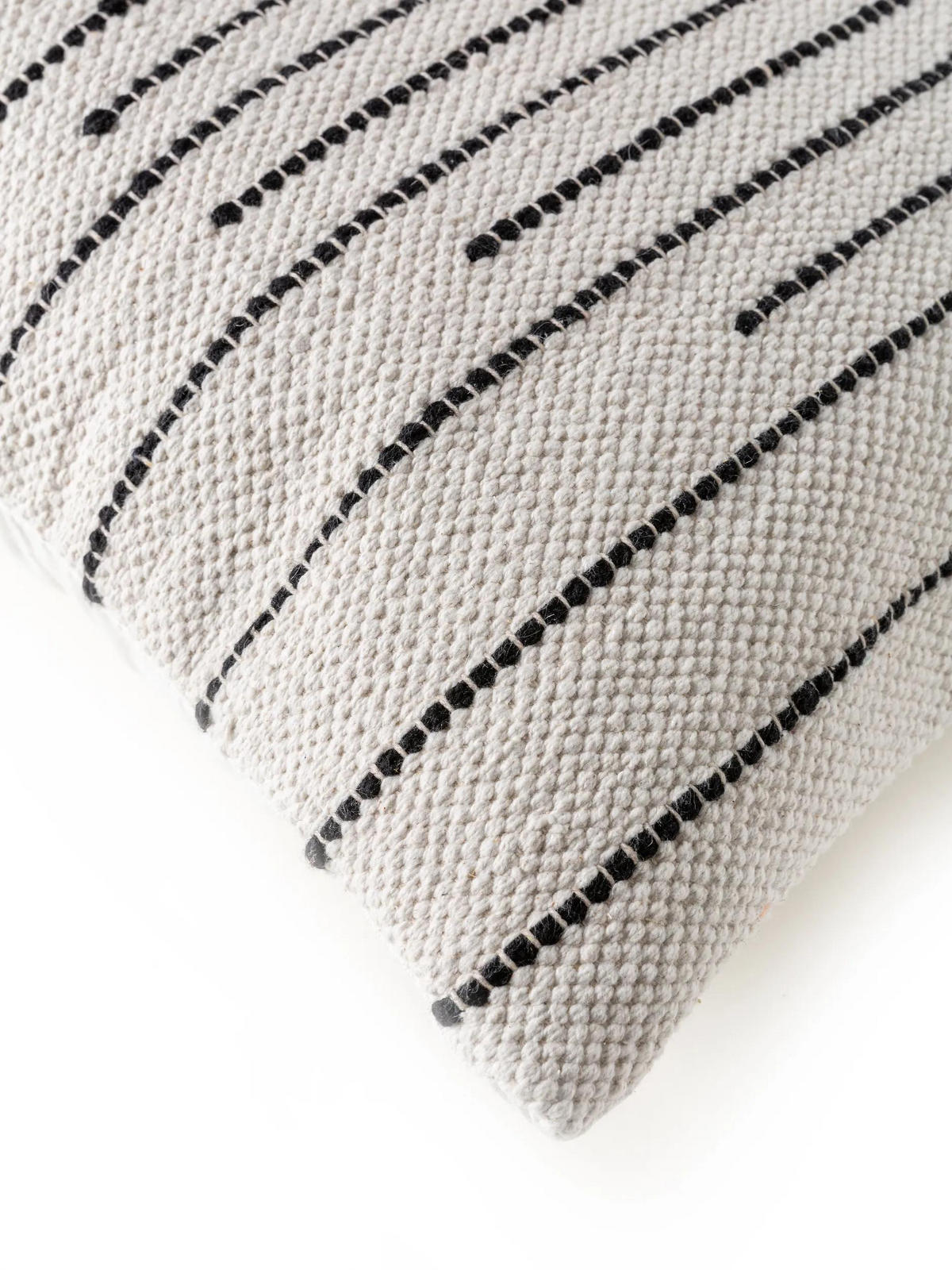 KISSENBEZUG Bo Ivory 45x45 cm - Creme, Textil (45/45cm) - benuta Pop