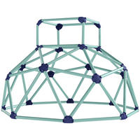 KLETTERKUPPEL Kunststoff Blau - Blau, Kunststoff (182.5/59/182.5cm) - AIYAPLAY