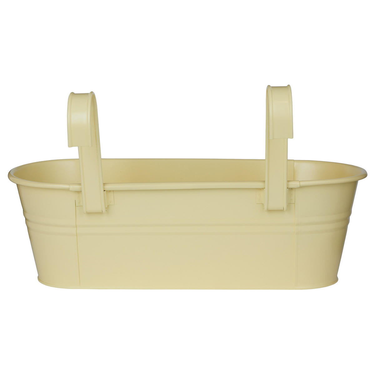 HÄNGEKASTEN Zinc 33cm - Gelb, Metall (15cm) - Butlers