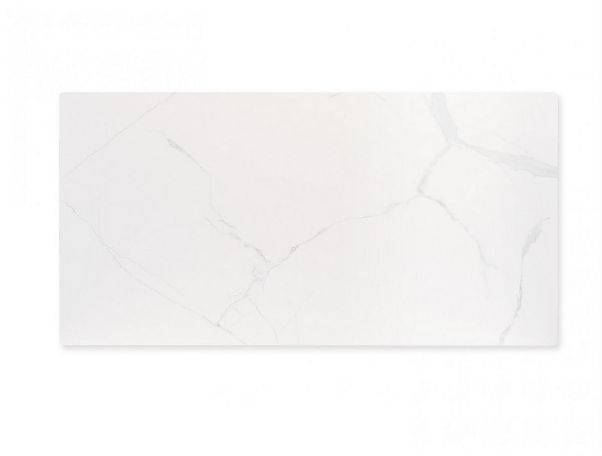 HEIZKÖRPERPANEEL Weiß mit Marmoreffekt und WiFi-App-Steuerung 1000 W - Weiß, Keramik (120/60/7cm) - Purline