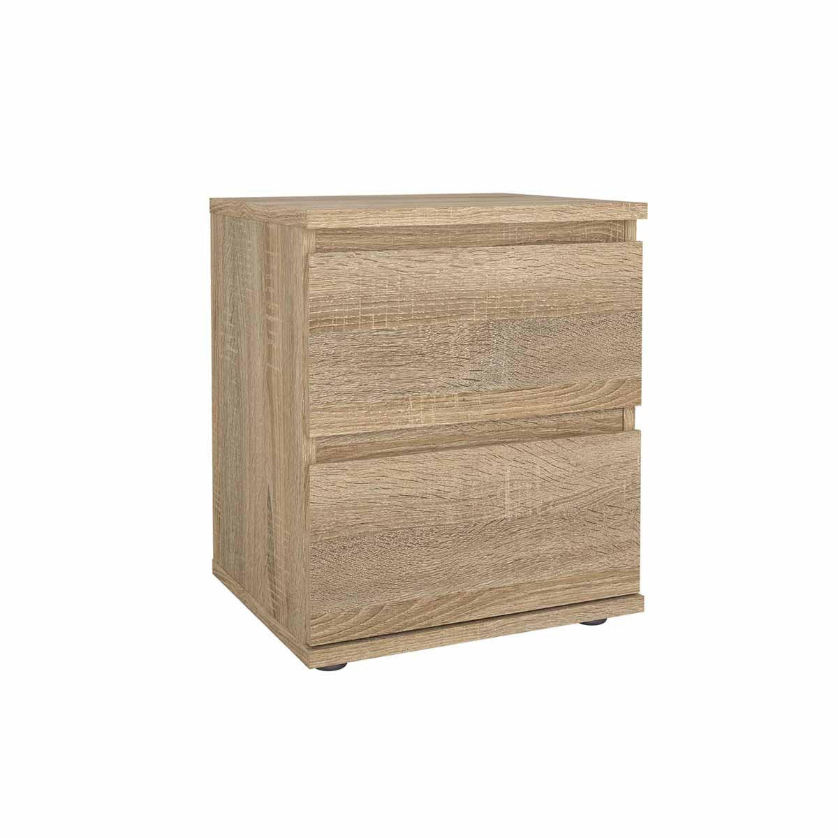 NACHTSCHRANK Eiche - Eiche Wotan, Holzwerkstoff (40/48/34cm) - ebuy24