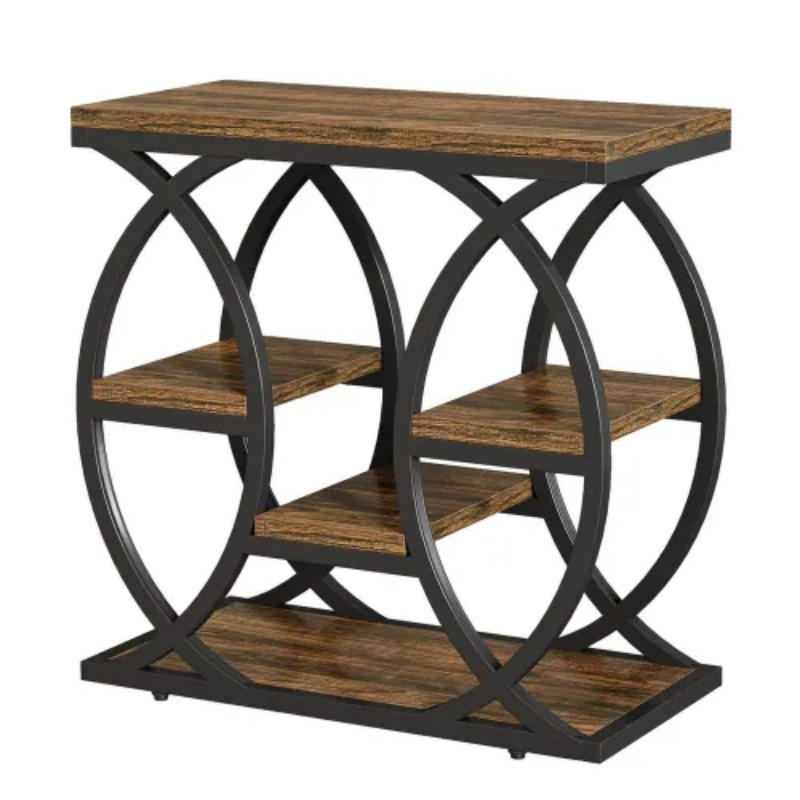 BEISTELLTISCH Braun 60/30/60 cm` - Braun, Metall (30/60/60cm) - PANGIVO