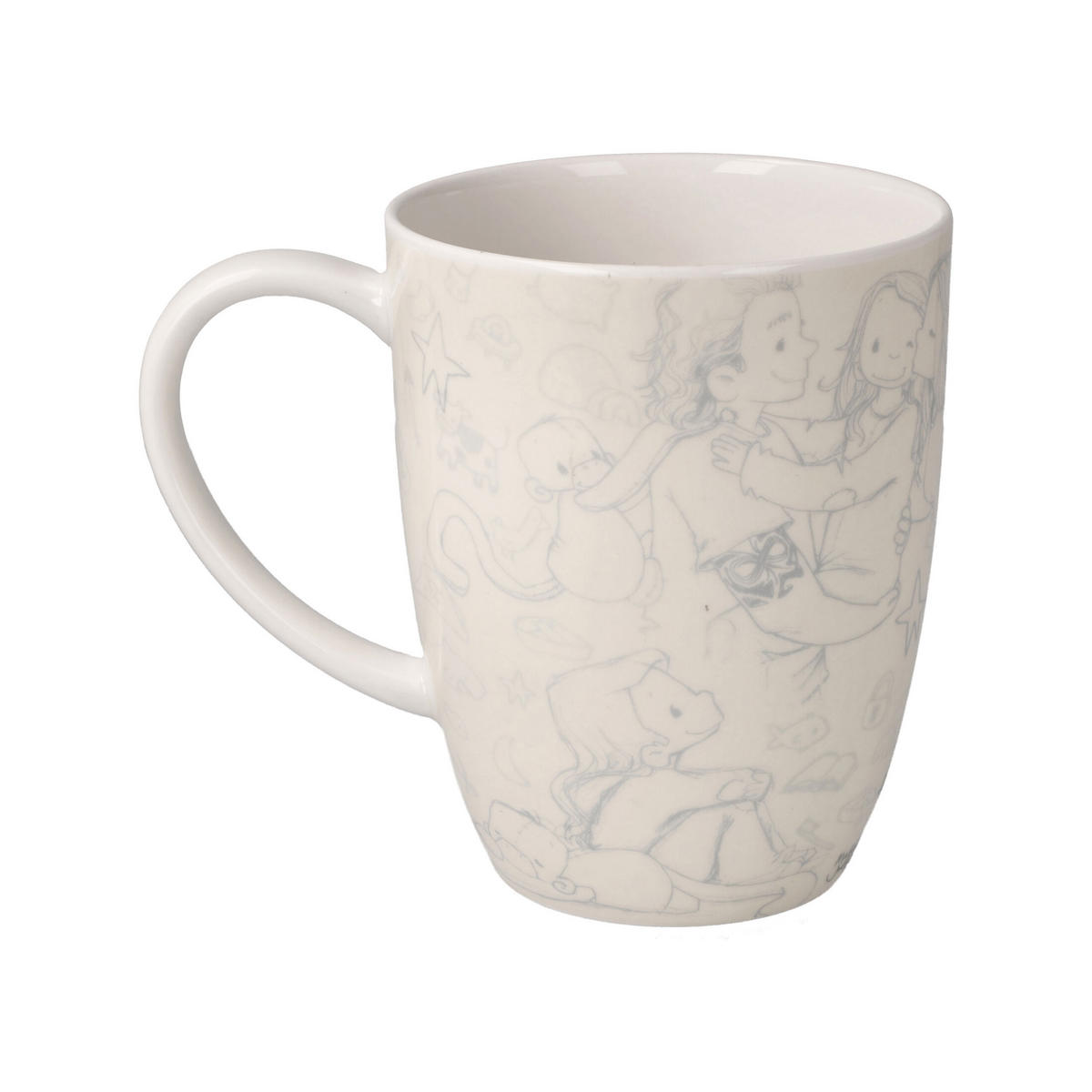 TEETASSE Anouk - Glaub an deine Träume, Fine Bone China, Beige, 0.4 L - Beige, Keramik (0.4L) - Goebel