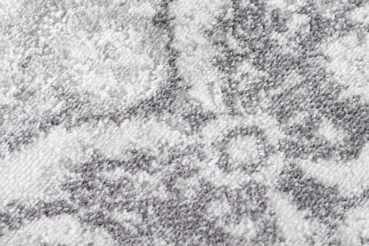 TEPPICH SKY Hellgrau 80/80 cm - Hellgrau, Textil (80/80cm) - Tapiso