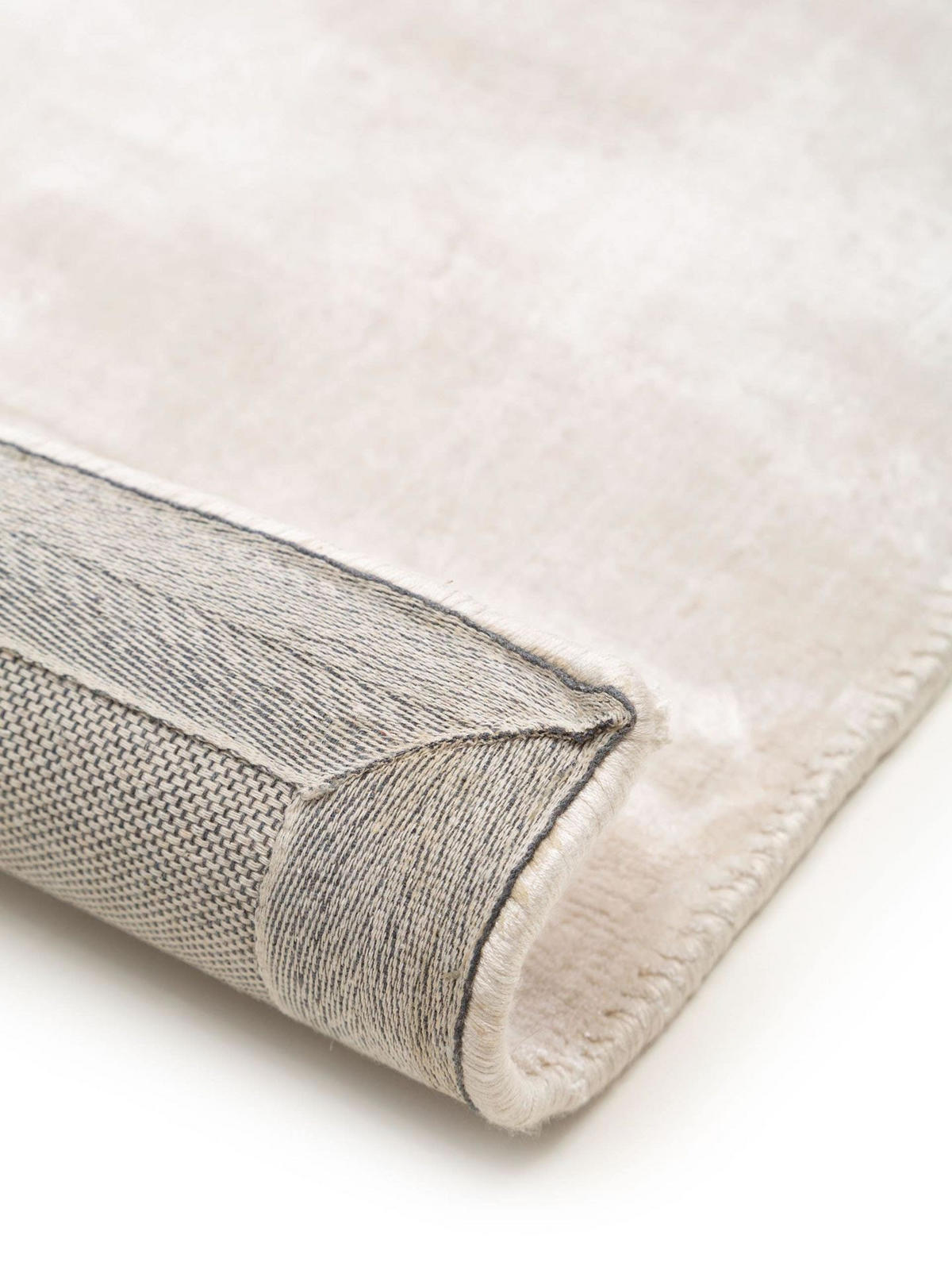 TEPPICH Viskoseteppich Nela Beige - Beige, Textil (200/1cm) - KUNSTLOFT