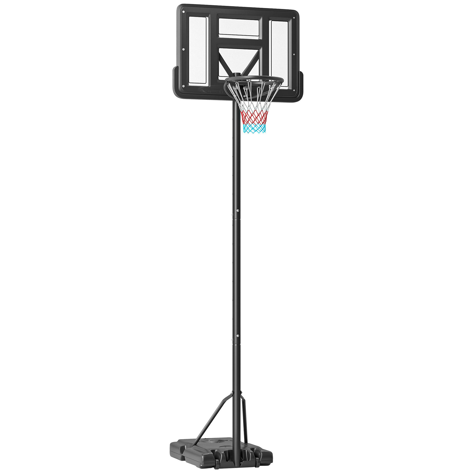BASKETBALLSTÄNDER - Schwarz, Metall (60/90cm) - SPORTNOW