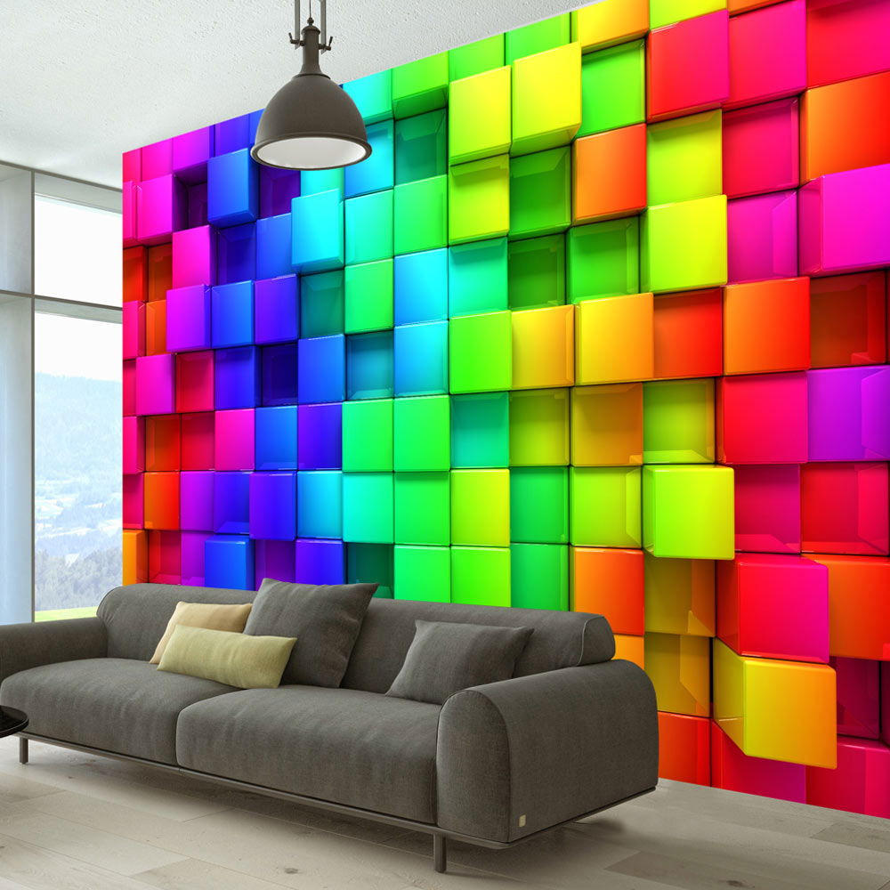 VLIESTAPETE Bunt 250/175 cm - Multicolor, Textil (250/1cm) - KUNSTLOFT