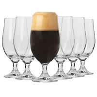 BIERGLÄSER XNO, 330 ml 6ER-SET - Transparent, Glas (0.33L) - Krosno Glass