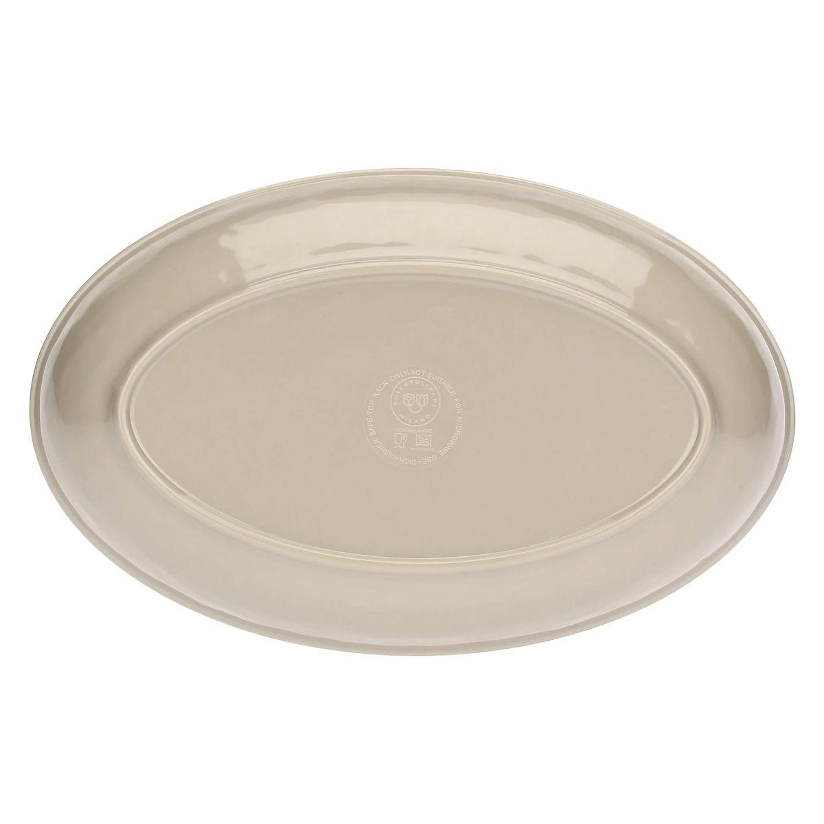 FRÜHSTÜCKSTELLER / Dessertteller oval 24 x 15 cm Sea Life Set mit 2 Stück - Multicolor, Kunststoff (24/15/2.5cm) - Rose & Tulipani