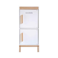 HOLZSPIELZEUG Kühlschrank 30/30/73 cm - Multicolor, Holz (30/30/73cm)