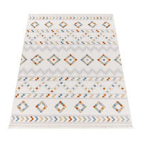 KURZFLORTEPPICH 160/160 cm Brisbane 598 - Multicolor, Textil (160/160cm) - Paco Home