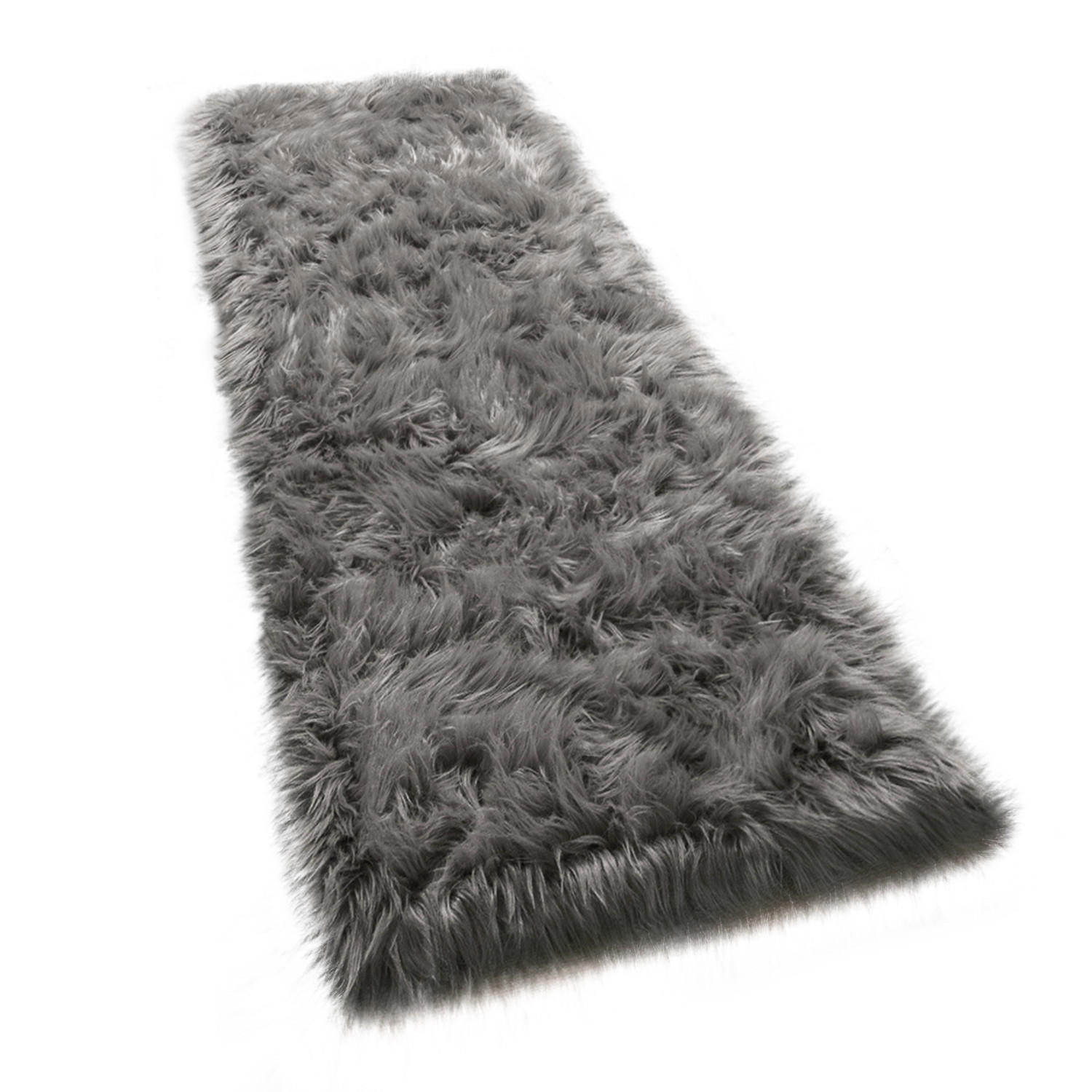HOCHFLORTEPPICH 50/150 cm Playa 960 - Anthrazit, Textil (50/150cm) - Paco Home