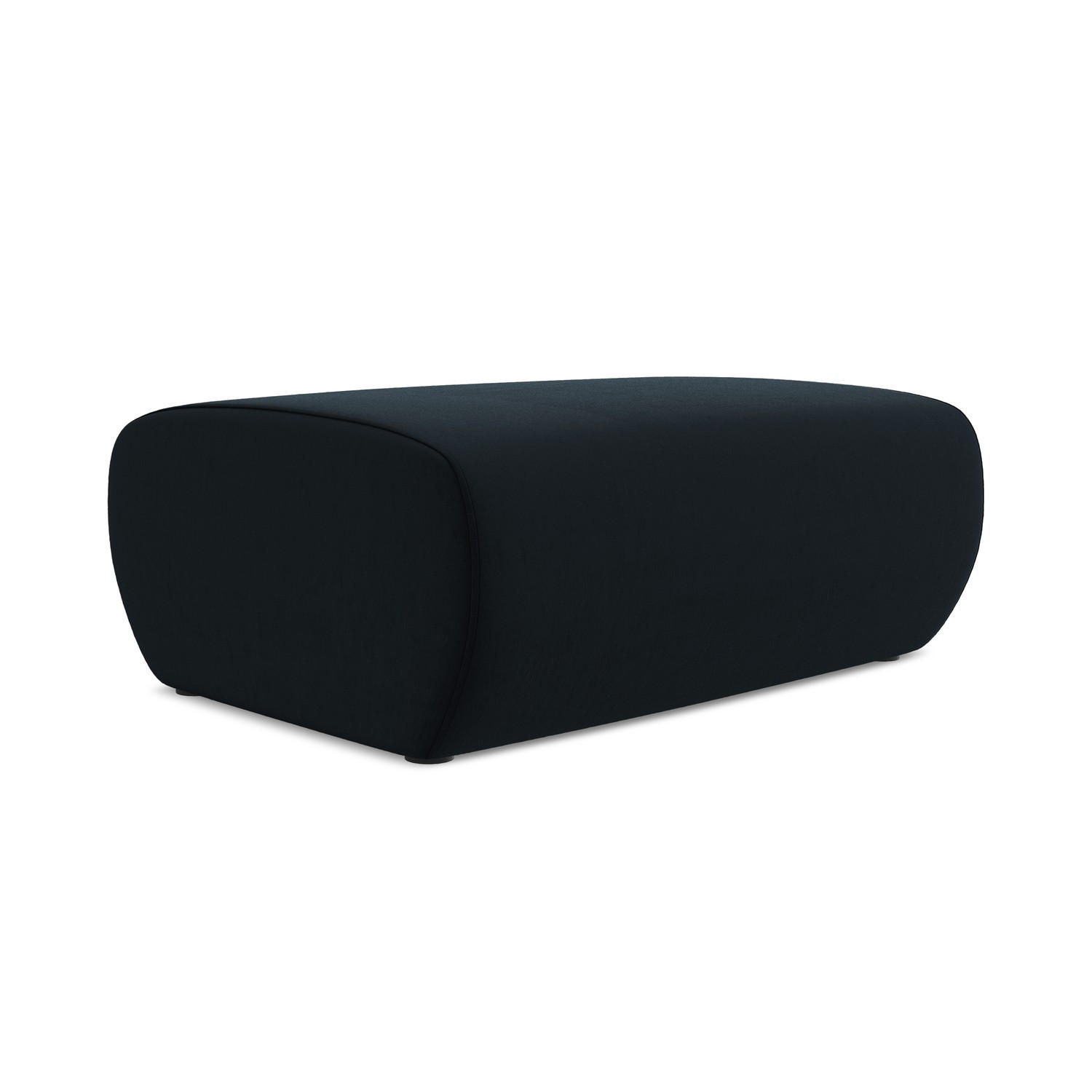 LaMiaSofa Pouf Dunkelblau 102x40x62 cm