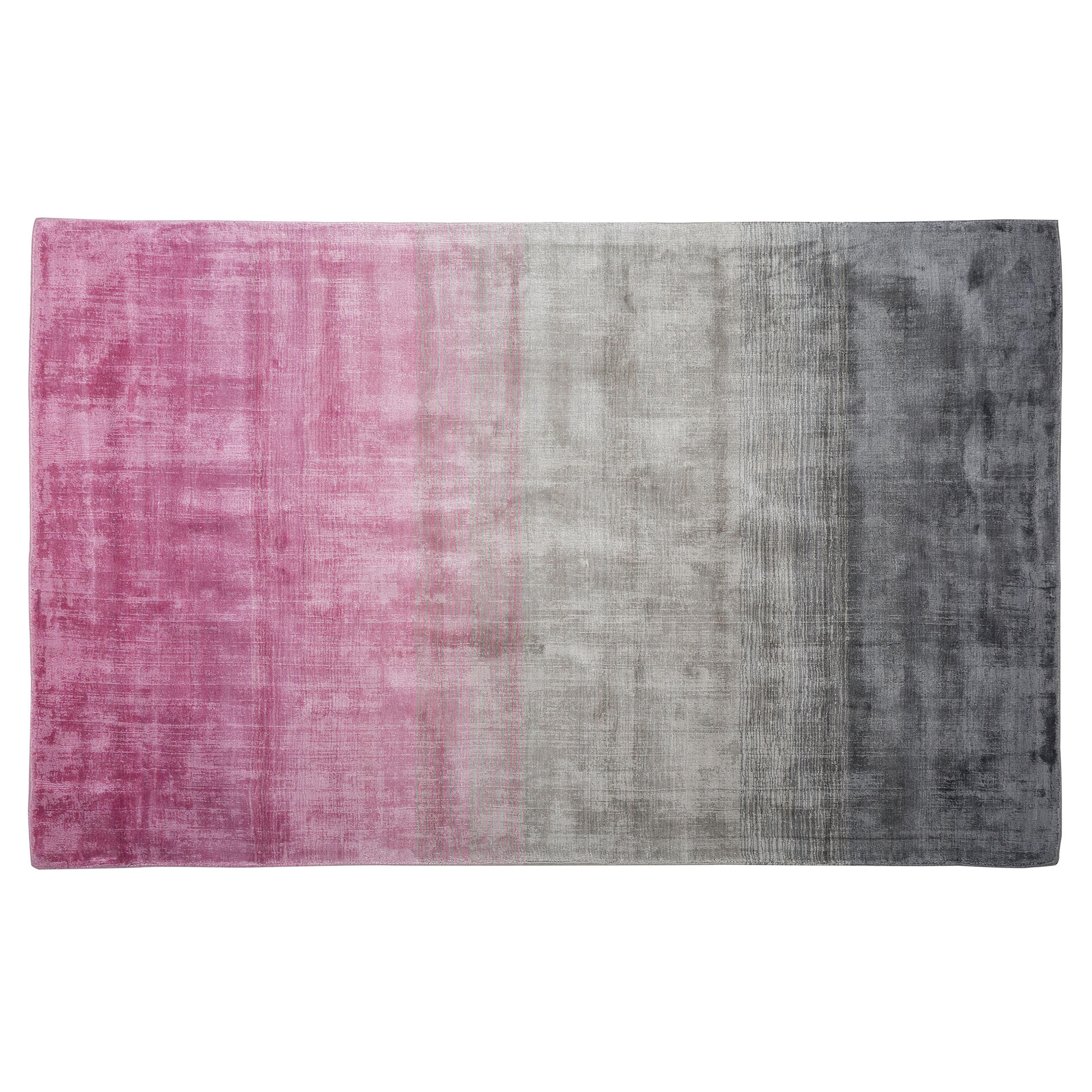 KURZFLOR-TEPPICH Ercis 200/140 cm - Pink, Naturmaterialen (140/200cm) - Beliani