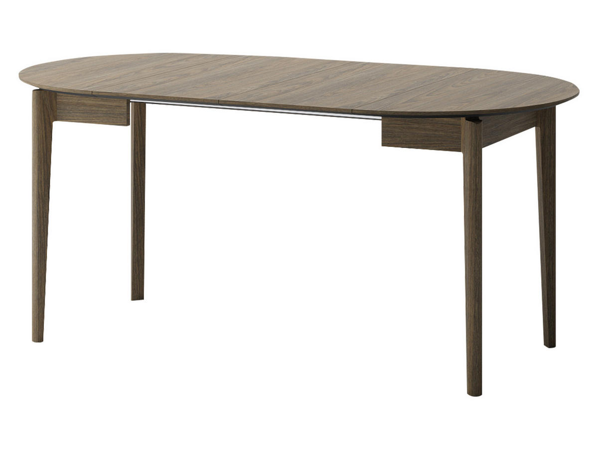 ESSTISCH ausziehbar Plot PT05 - Dunkelbraun, Holz/Holzwerkstoff (90/90/77cm) - MIRJAN24