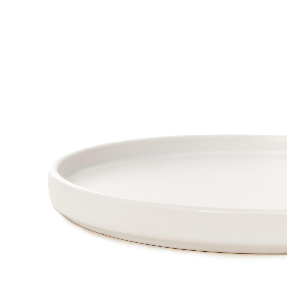 DESSERTTELLER Famelio weiß 21 cm 6er-Set - Weiß, Keramik (21cm) - Homla