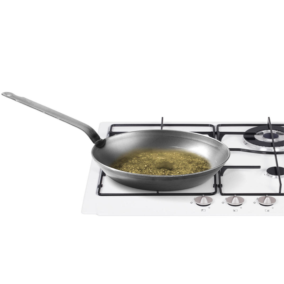 PFANNE 3441841 - Silberfarben, Metall (25/30/25cm) - Hendi