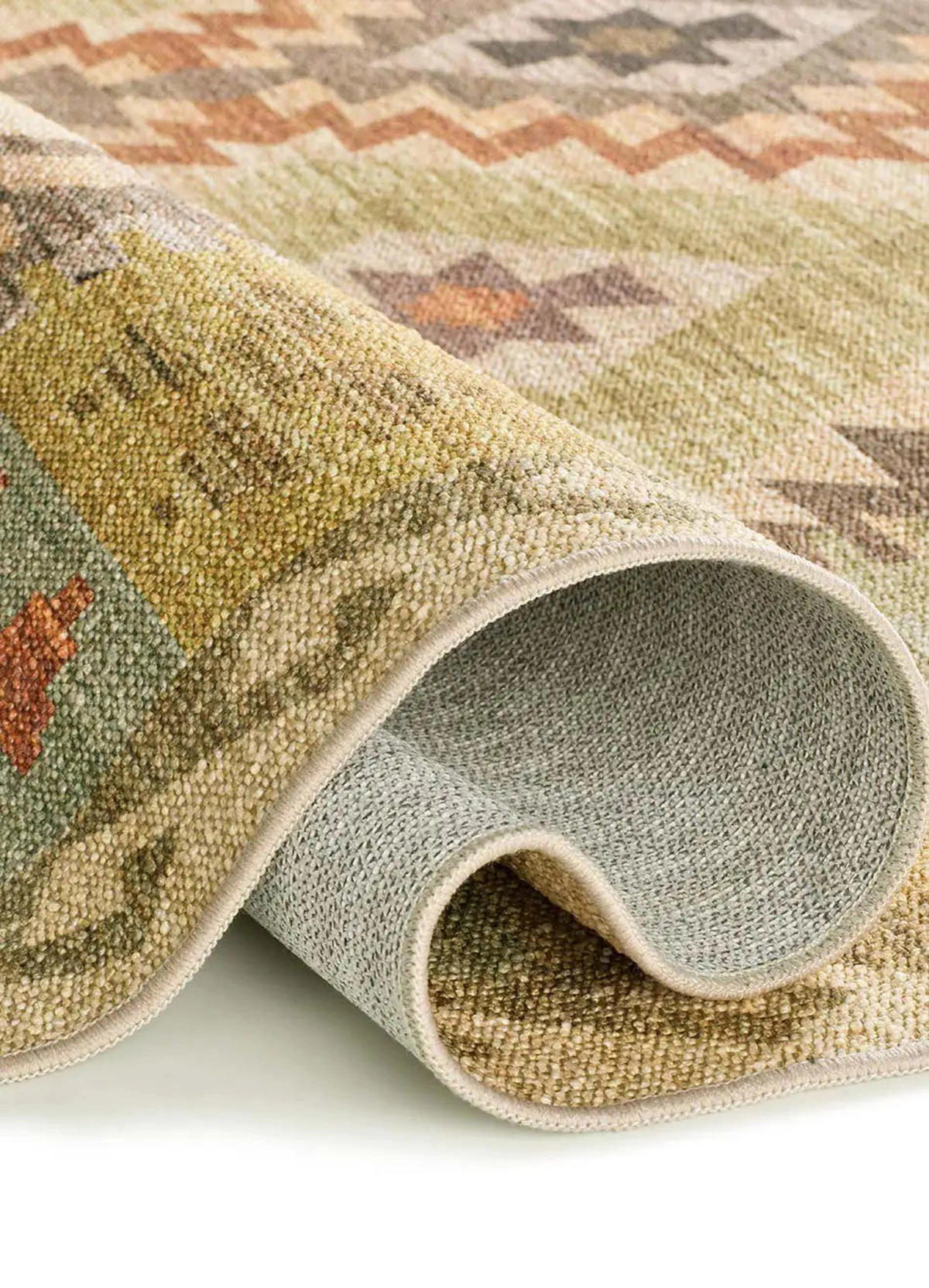 FLACHGEWEBETEPPICH Mehrfarbig Serak 140/200 cm - Multicolor, Kunststoff/Textil (140/200cm) - Atticgo