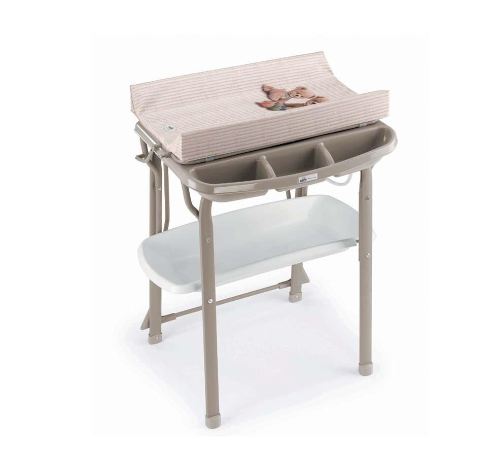 BABY-WICKELTISCH mit Badewanne Aqua Spa - Rosa, Kunststoff/Textil (64/928/84cm) - Cam il Mondo del Bambino S.p.A.