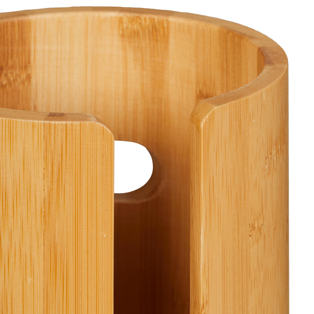 TOILETTENPAPIER-AUFBEWAHRUNG - Hellbraun, Holz (14.5/42/14.5cm) - Relaxdays