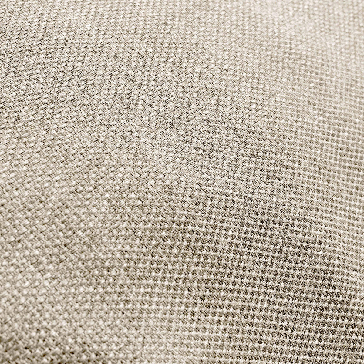 GARTENSOFA mit 2 Sitzplätzen, Sandfarbe - Gelb, Textil - Oviala