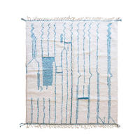 TEPPICH nordafrikanisch grafisch 214x 280 cm - Blau, Naturmaterialien (214/280cm) - AFK Living