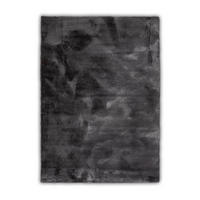 KUNSTFELLTEPPICH Chiara 40x60 cm - Anthrazit, Textil (40/60cm) - Gino Falcone