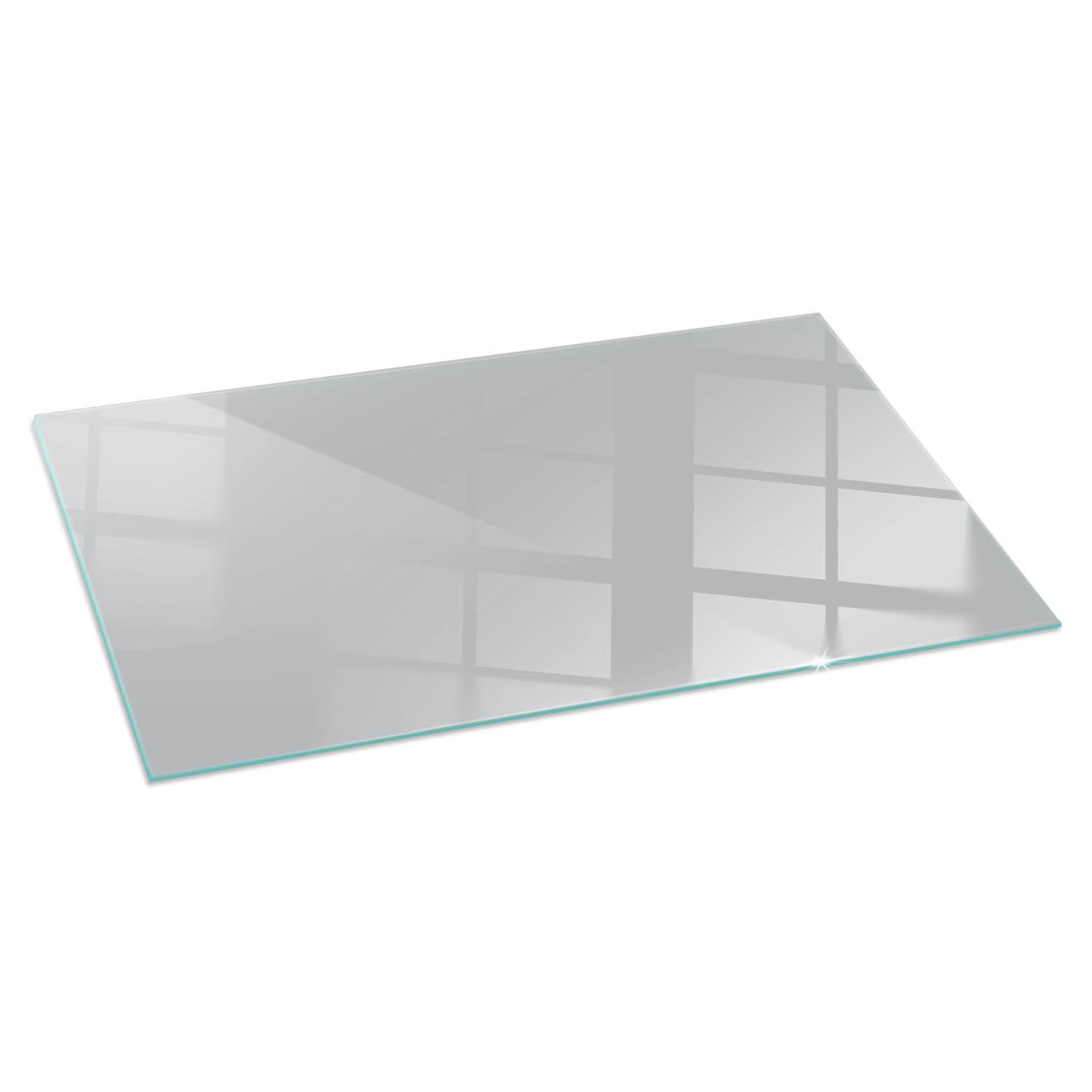ArtPrintCave Glasplatte Grau 120x60x0.4 cm
