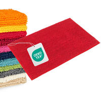 BADEMATTE PARIS - Rot, Textil (50/80cm) - WohnDirect