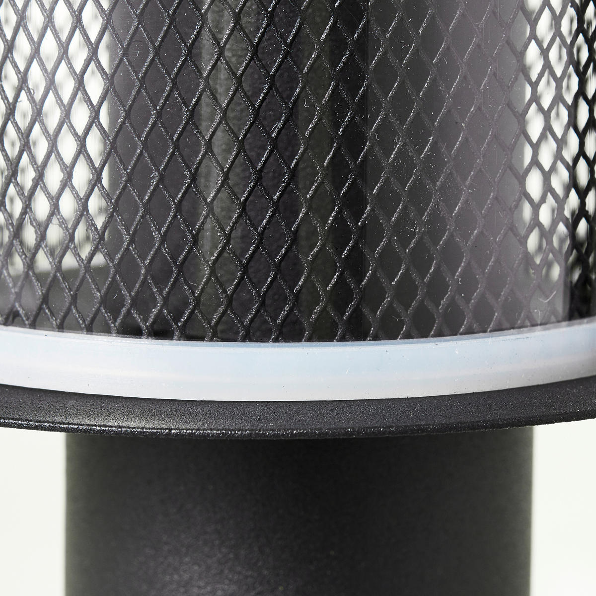 AUSSENSOCKELLEUCHTE Detroit 96464/76 - Schwarz, Metall (19.8/19.8/40cm) - Brilliant