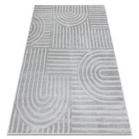 TEPPICH Balance 140/190 cm - Grau, Textil (140/190cm) - rugsX