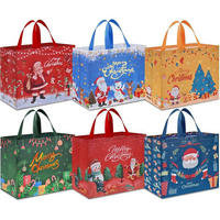 GESCHENKTASCHEN 6-teiliges Set Weihnachten 40 x 36 x 15 cm - Multicolor, Textil (15/36/40cm)
