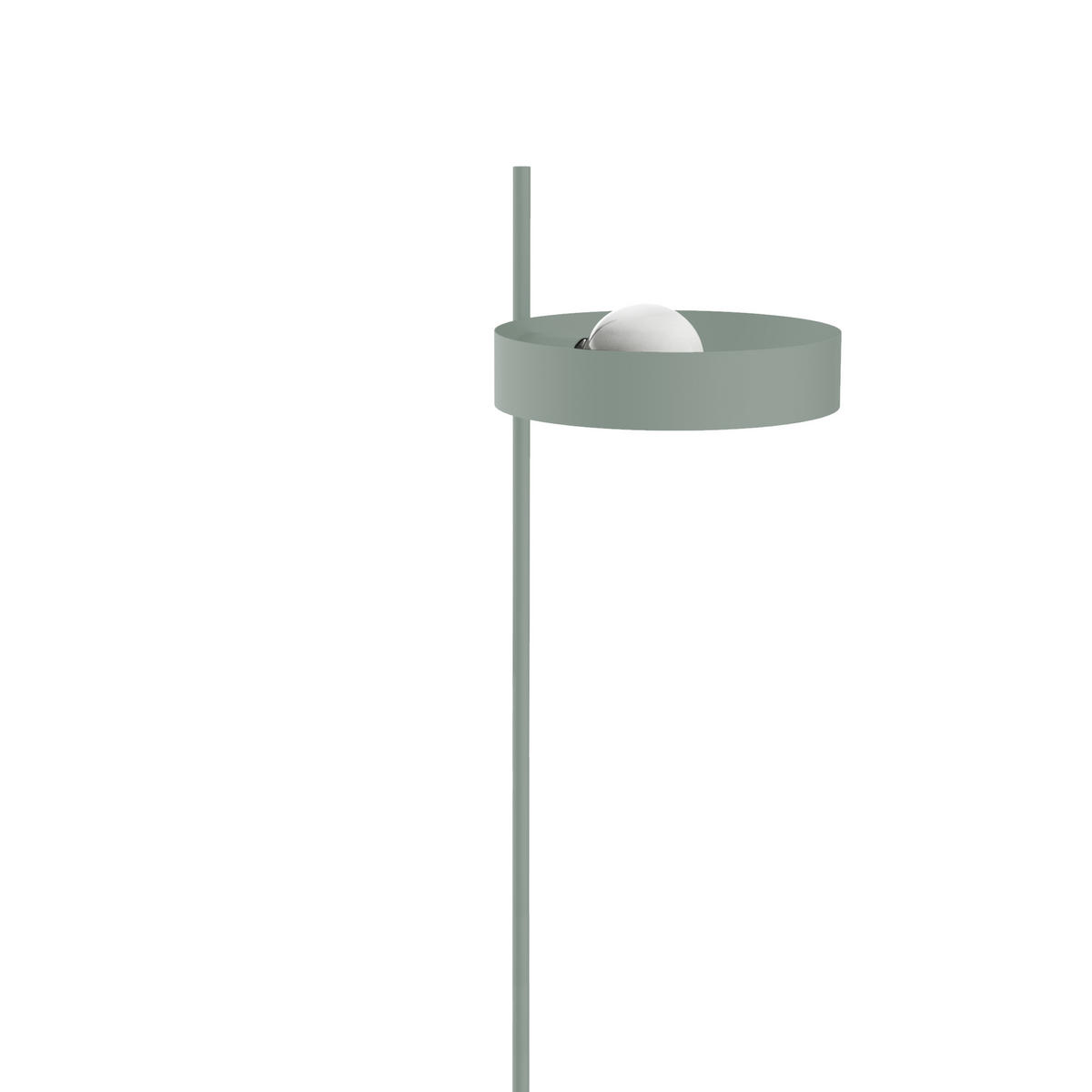 STEHLEUCHTE - Grün, Metall (40/40/165cm) - Lumicom