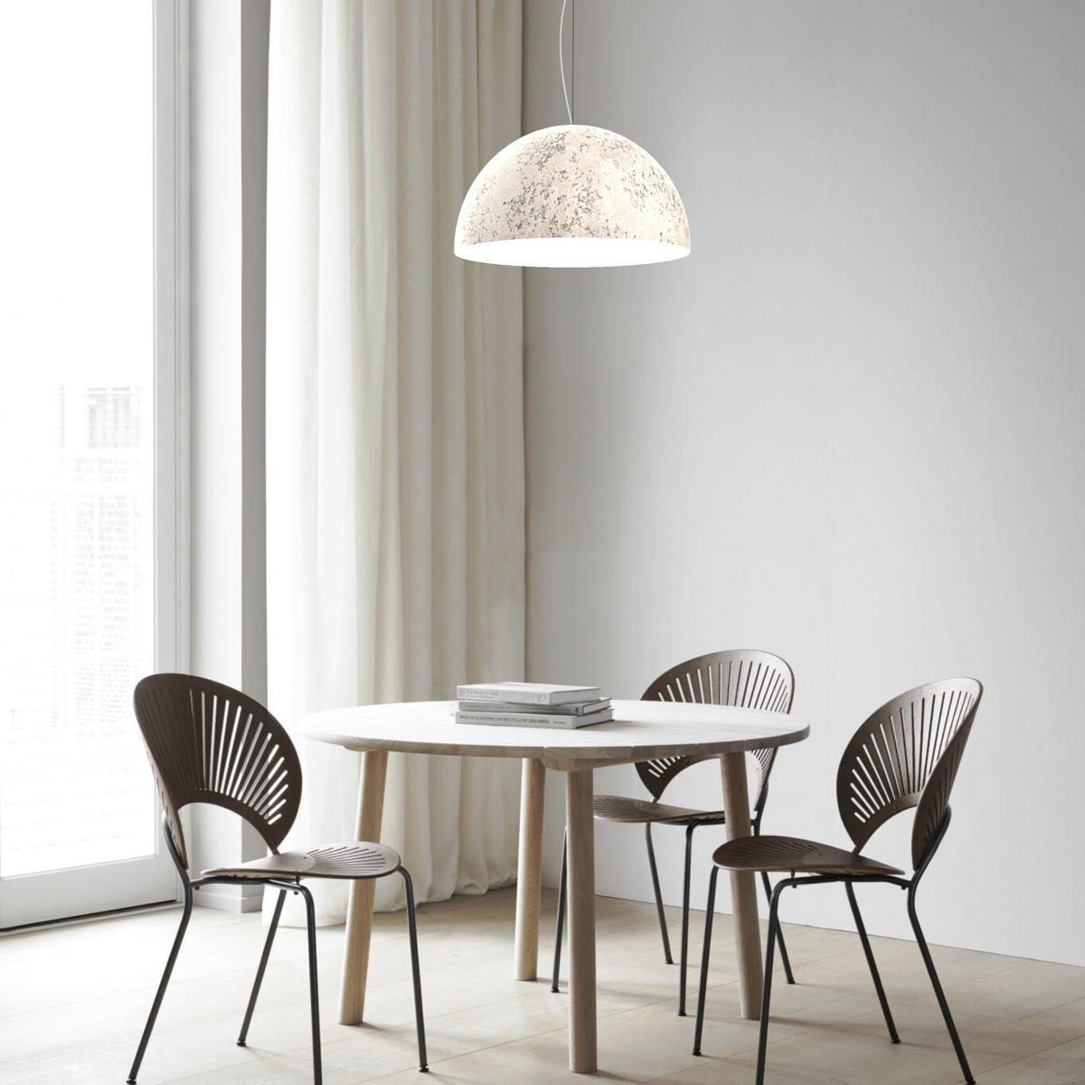 HÄNGELEUCHTE - Grau, Metall (60/60/30cm) - Lumicom