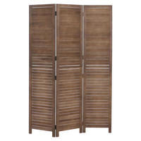 PARAVENT C30B Braun - Braun, Holz (120/180/6cm) - MCW