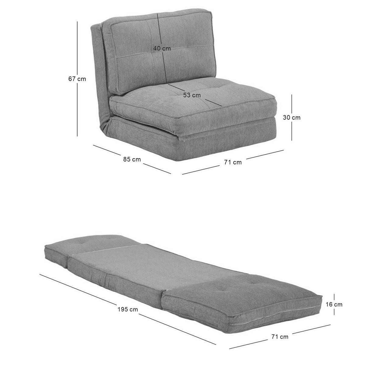 SCHLAFSESSEL Stoff Gelb - Gelb, Textil (71/67/85cm) - Nordlys