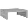 COUCHTISCH Grau Sonoma 100x100x35 cm Holzwerkstoff - Silbereichenfarben, Holzwerkstoff (100/100/35cm) - furnicato