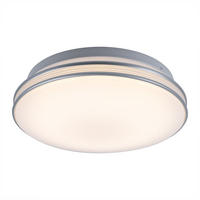 LED DECKENLEUCHTE Weiß Rund - Weiß, Metall (29.3/29.3/8.5cm) - Esto