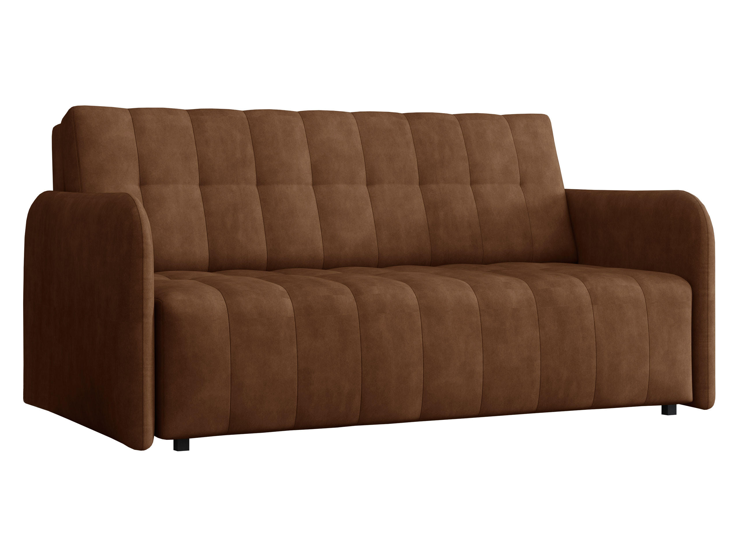 SCHLAFSOFA Viva Grand IV - Schwarz/Braun, Holz/Kunststoff (165/85/95cm) - MIRJAN24