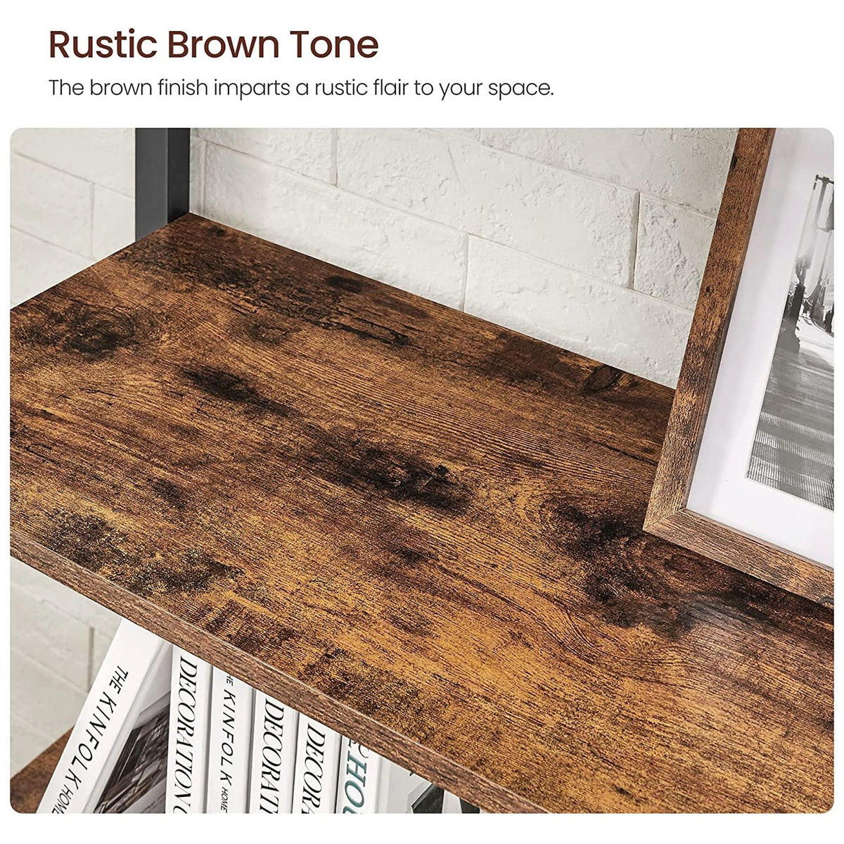 BÜCHERREGAL STANDREGAL - Braun, Holzwerkstoff (30/186/80cm) - Hansiro