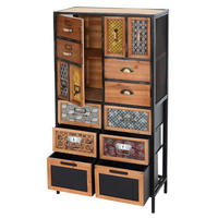 APOTHEKERKOMMODE Multicolor - Multicolor, Holz (62/120/33cm) - MCW