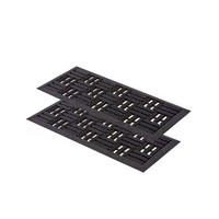 ROHOŽKA do exteriéru DYNAMIC 2ER SET - čierna, textil (25/60cm) - Astra