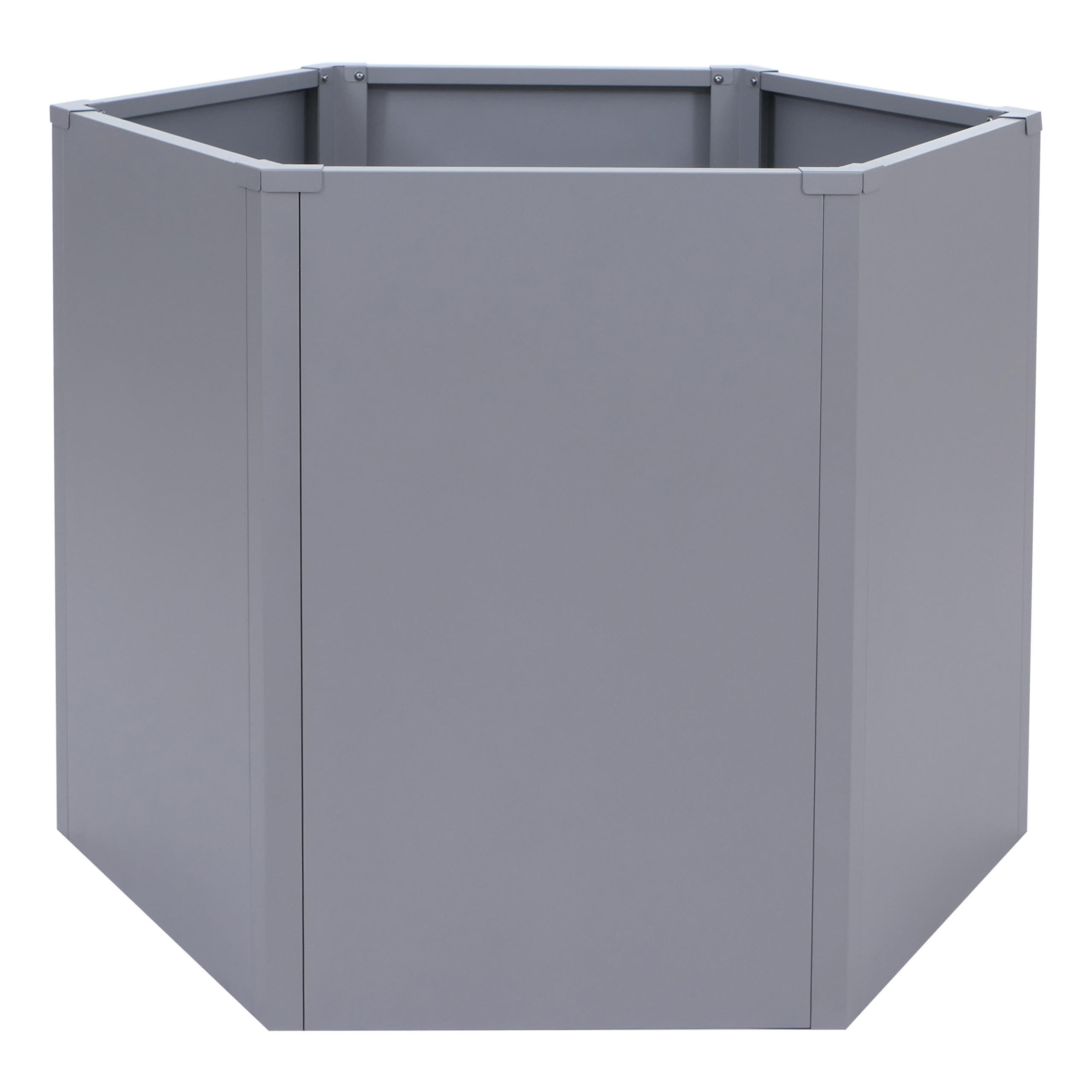 HOCHBEET Grau - Grau, Metall (100/77/88cm) - MCW