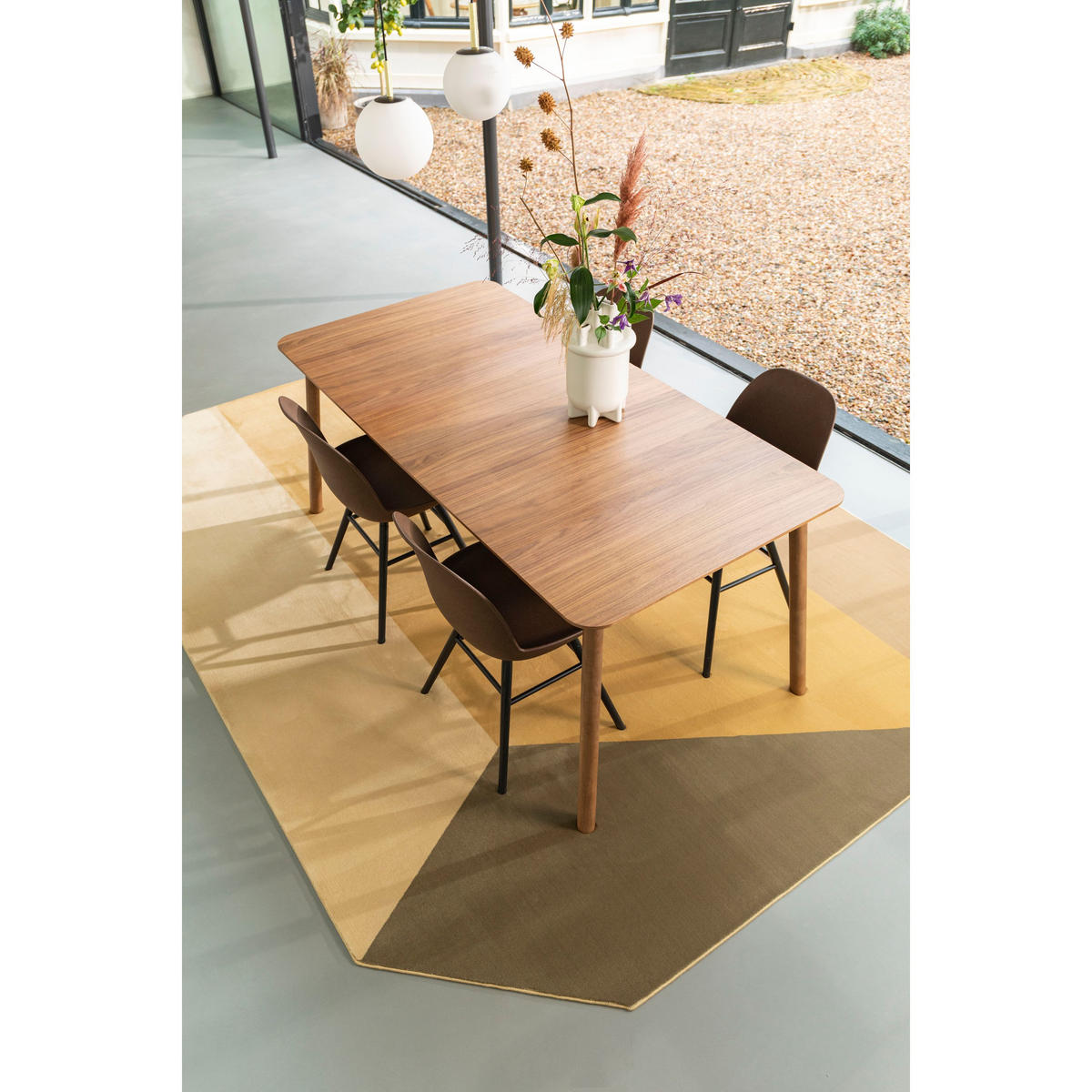 ESSZIMMERSTUHL Albert Kuip Kaffee/ Braun - 2 er Set - Braun, Naturmaterialien (55/81.5/49cm) - Zuiver