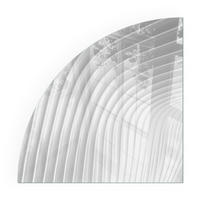 GLASPLATTE für Kamin 100x100 cm - Weiß, Glas (100/100/0.4cm) - TULUP