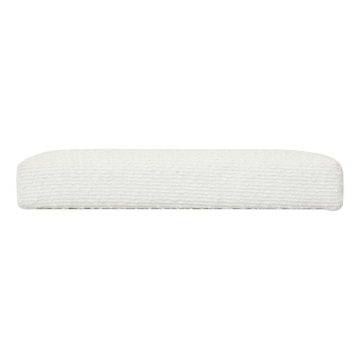 BOUCLÉ-POUF Modul 31/31/31 cm - Weiß, Holzwerkstoff (31/31/31cm) - 5five Simply Smart