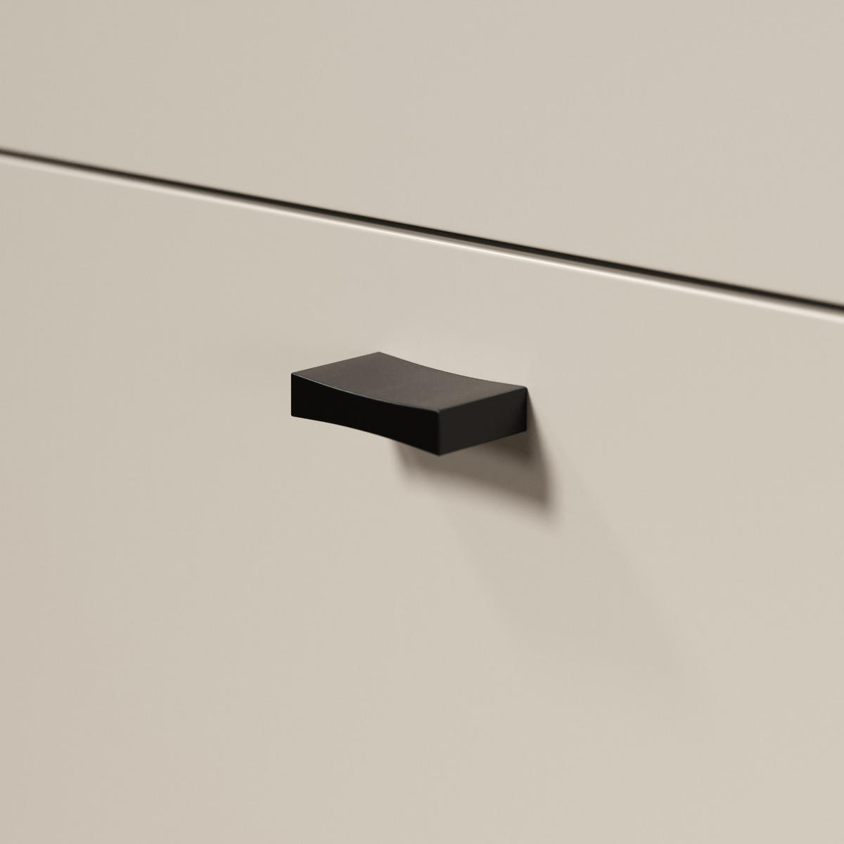 SIDEBOARD Kaschmir, Eiche 197 cm, Kommode mit Soft-Close - Kaschmir/Eichefarben, Holzwerkstoff/Metall (197/85/42cm) - Top.Furn